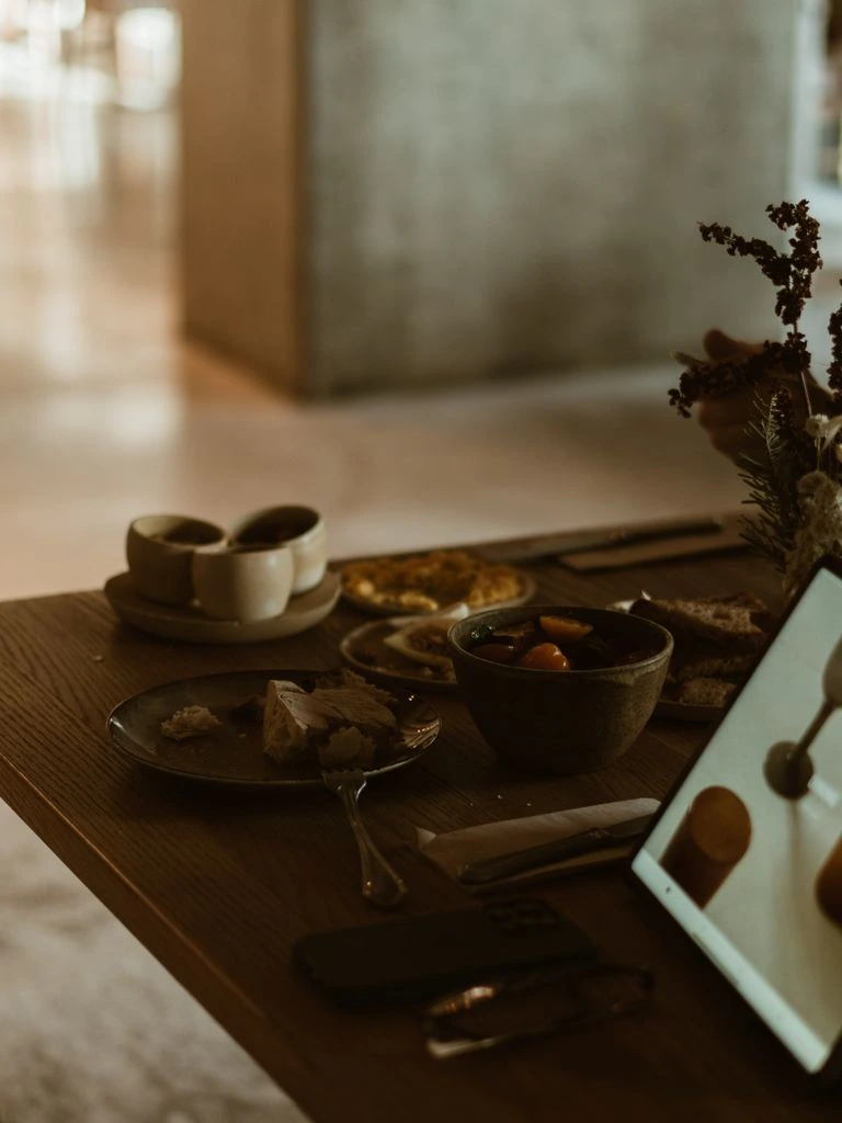 A single course from the Hyde Park Rooms private dining menu, plated by the in-house executive chefs.